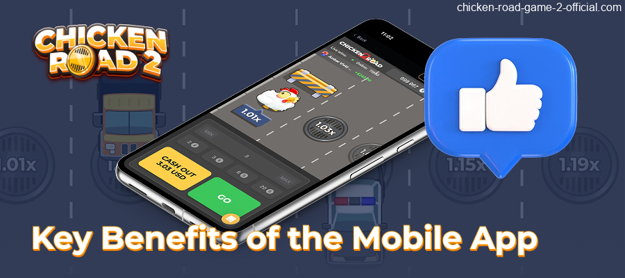 Premium mobile features and benefits of Chicken Road 2
