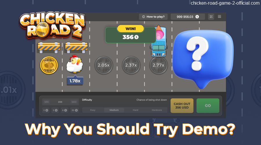 Testing risk levels in Chicken Road 2 demo