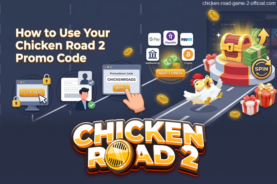 How to use promo code in Chicken Road 2