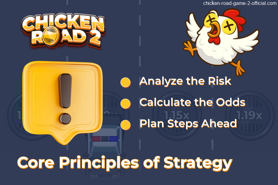 Core principles of winning Chicken Road 2 strategy