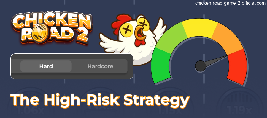 High risk strategy settings for Chicken Road 2