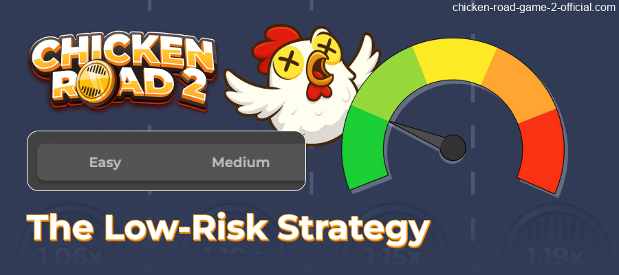 Low risk conservative gameplay option Chicken Road 2